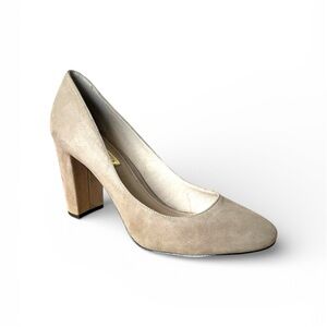 Louise Et Cie beige suede heels